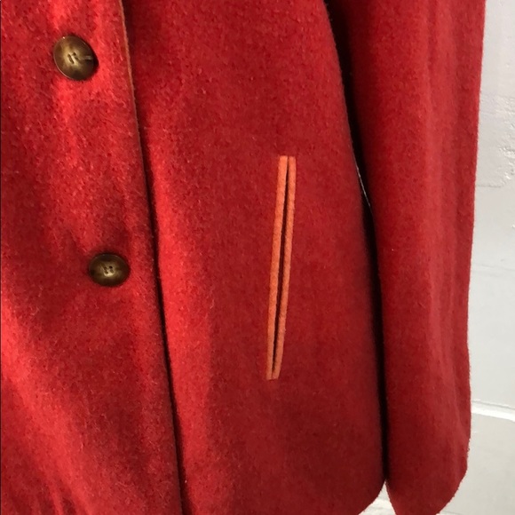 Saks Fifth Avenue Wool Blend Double Breasted Jacket - Picture 5 of 7